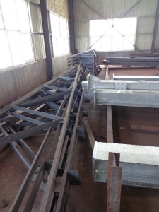 Painting/Galvanizing Steel Structure Gable Roof Truss (HY-SSGT001)