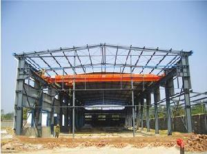 Steel Structure Frame with Crain Beam (SSF65892134)