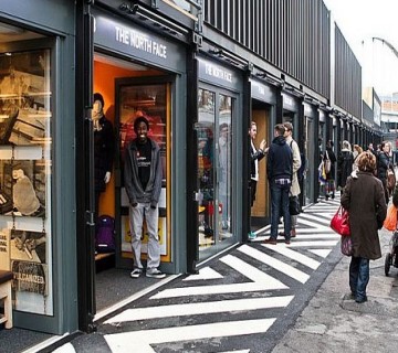 Container House Stree for Shopping (CH-021)