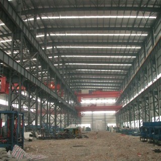 Steel Structure Workshop Crane Inside (SSW-023)